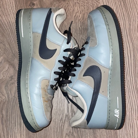 Nike AF1 07 Shadow Grey/White - Picture 2 of 8
